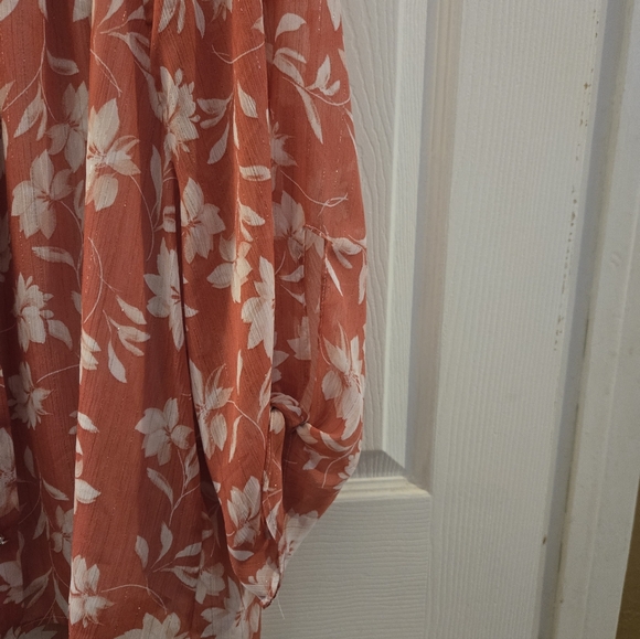 Floral Women's Top - Pink - Picture 4 of 14